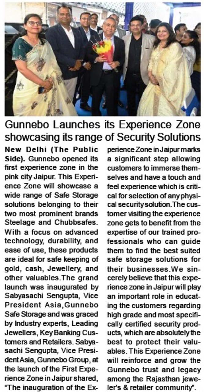 Gunnebo Launches its Experience Zone Showcasing its Range of Security Solutions